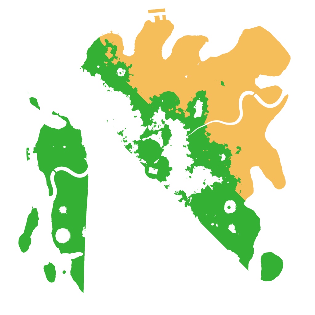 Biome Rust Map: Procedural Map, Size: 3750, Seed: 1682028135