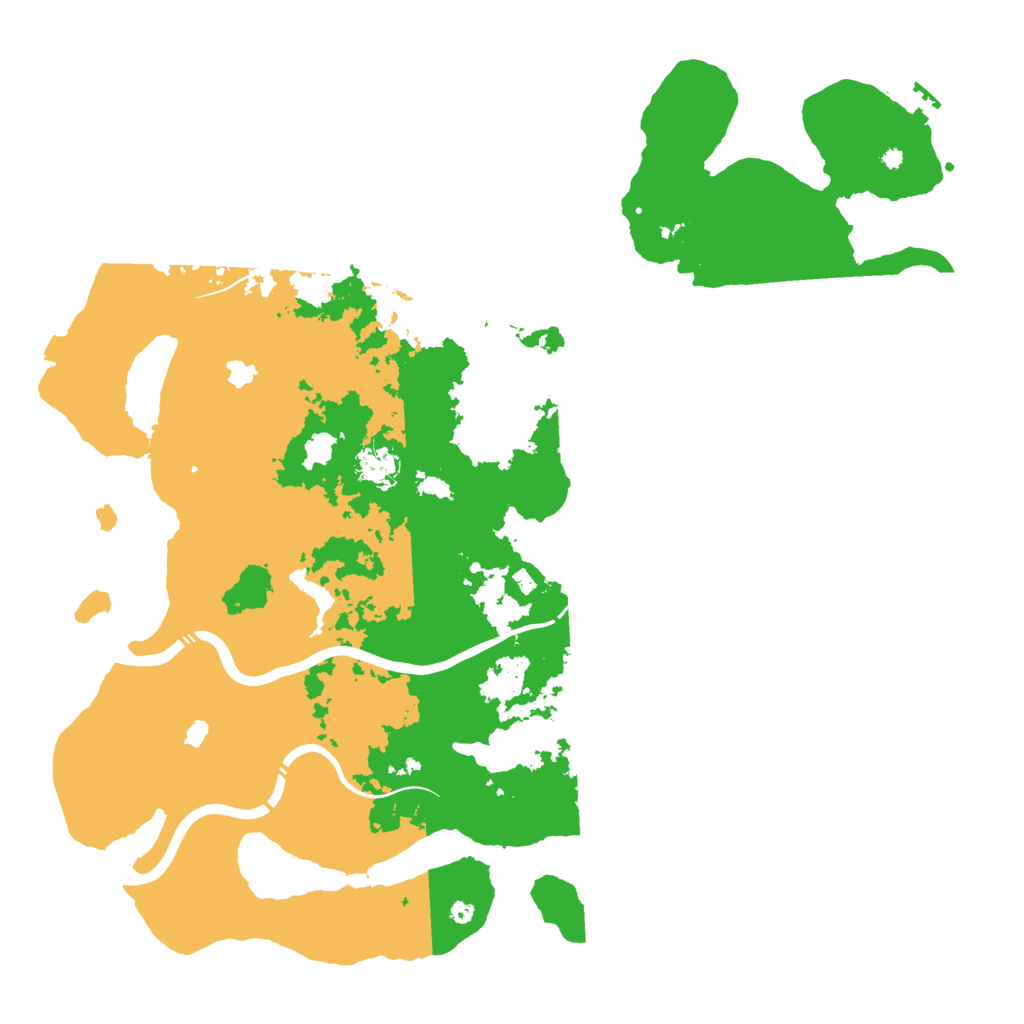 Biome Rust Map: Procedural Map, Size: 4500, Seed: 1851682362