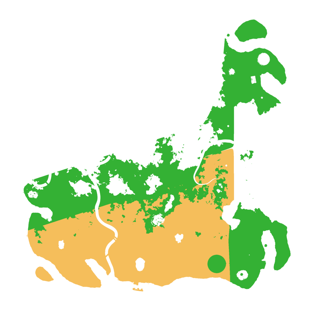 Biome Rust Map: Procedural Map, Size: 4500, Seed: 483647