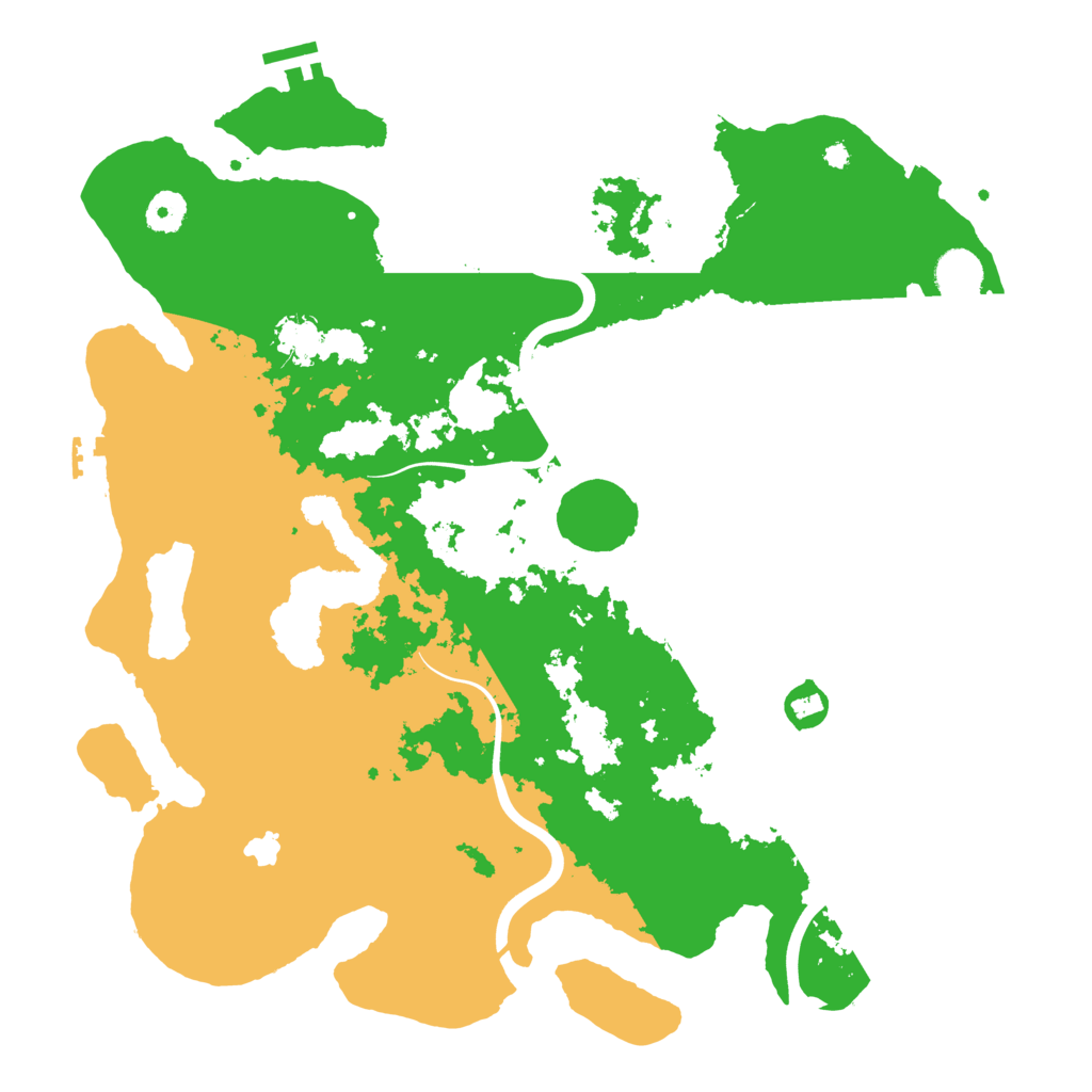 Biome Rust Map: Procedural Map, Size: 4000, Seed: 544136845