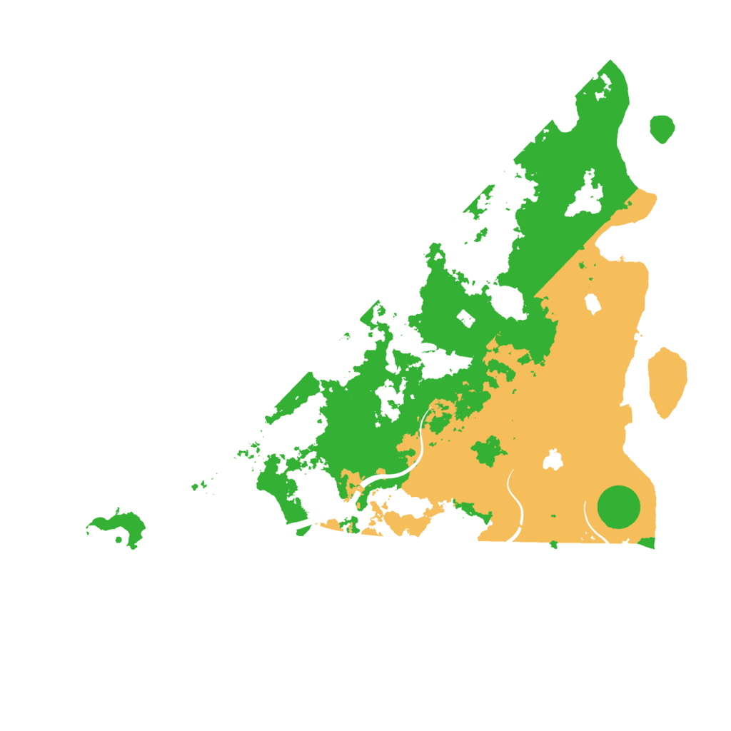 Biome Rust Map: Procedural Map, Size: 4500, Seed: 913566744