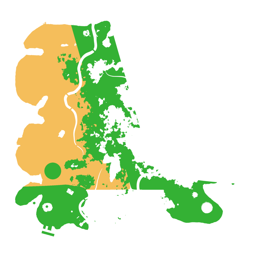 Biome Rust Map: Procedural Map, Size: 4000, Seed: 2167812