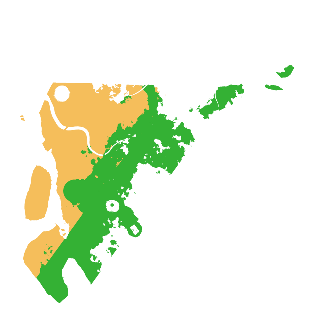 Biome Rust Map: Procedural Map, Size: 3750, Seed: 877184287
