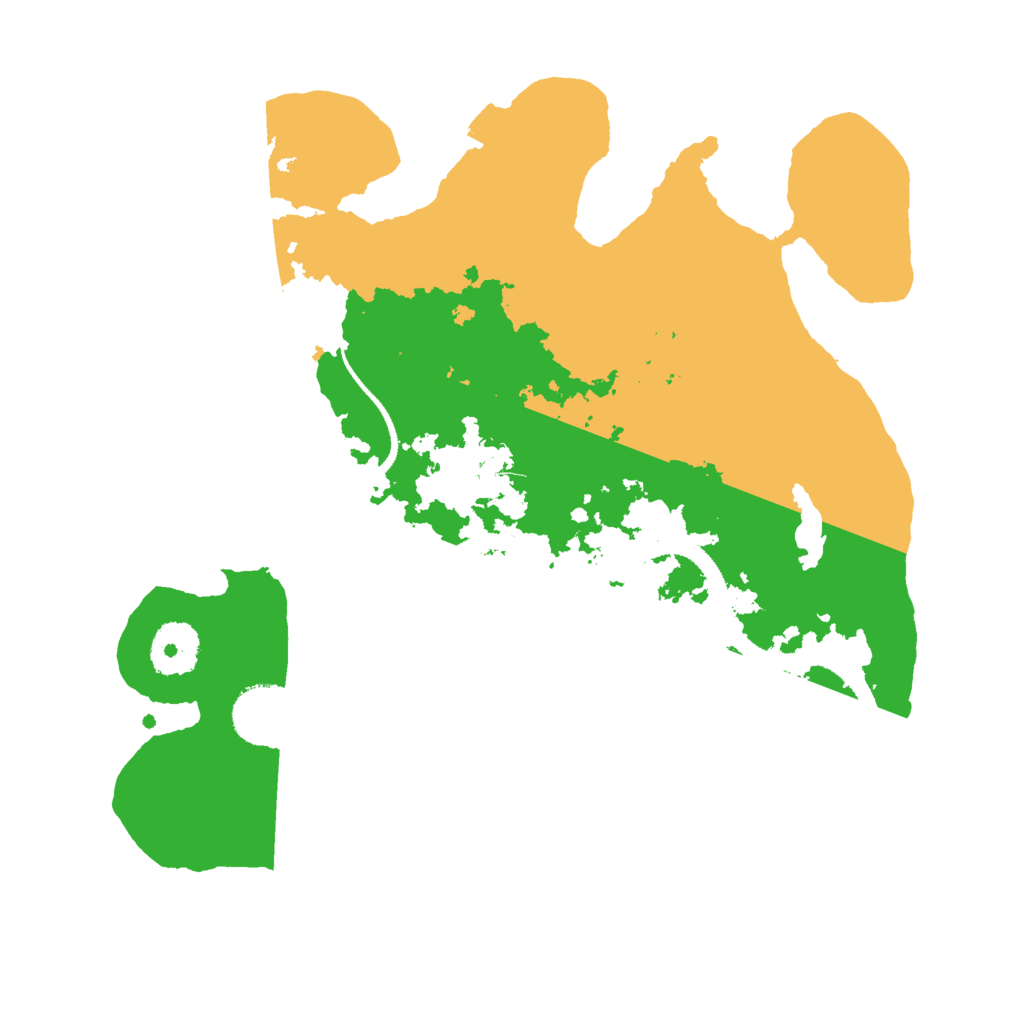 Biome Rust Map: Procedural Map, Size: 3000, Seed: 145676