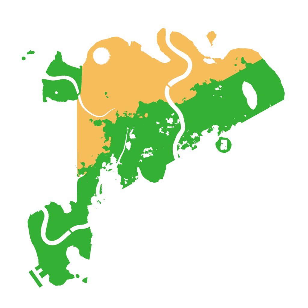 Biome Rust Map: Procedural Map, Size: 3250, Seed: 1204367056