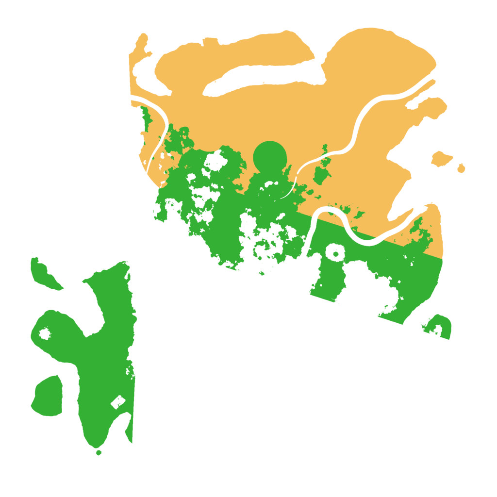 Biome Rust Map: Procedural Map, Size: 3900, Seed: 1444900051