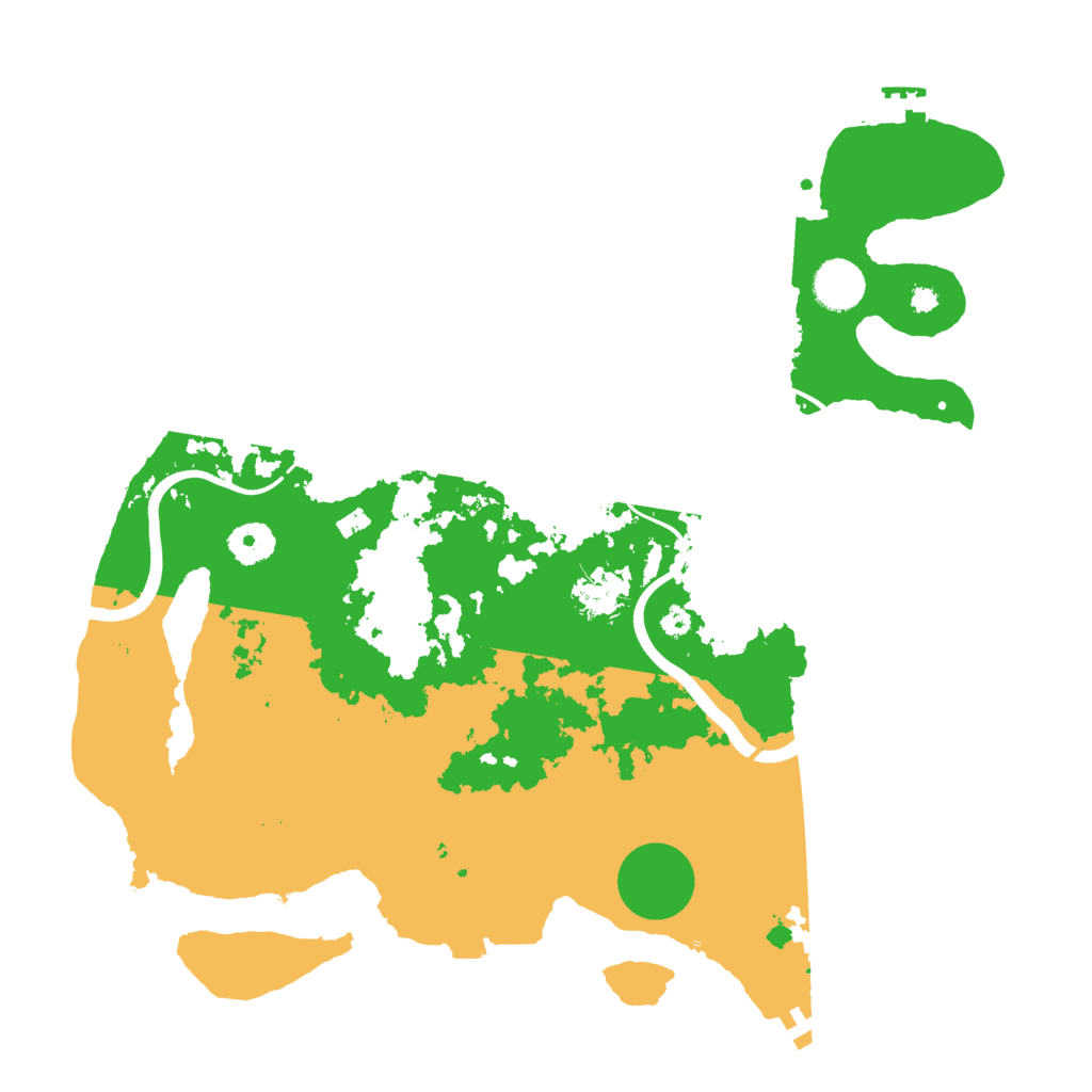Biome Rust Map: Procedural Map, Size: 3750, Seed: 873222714