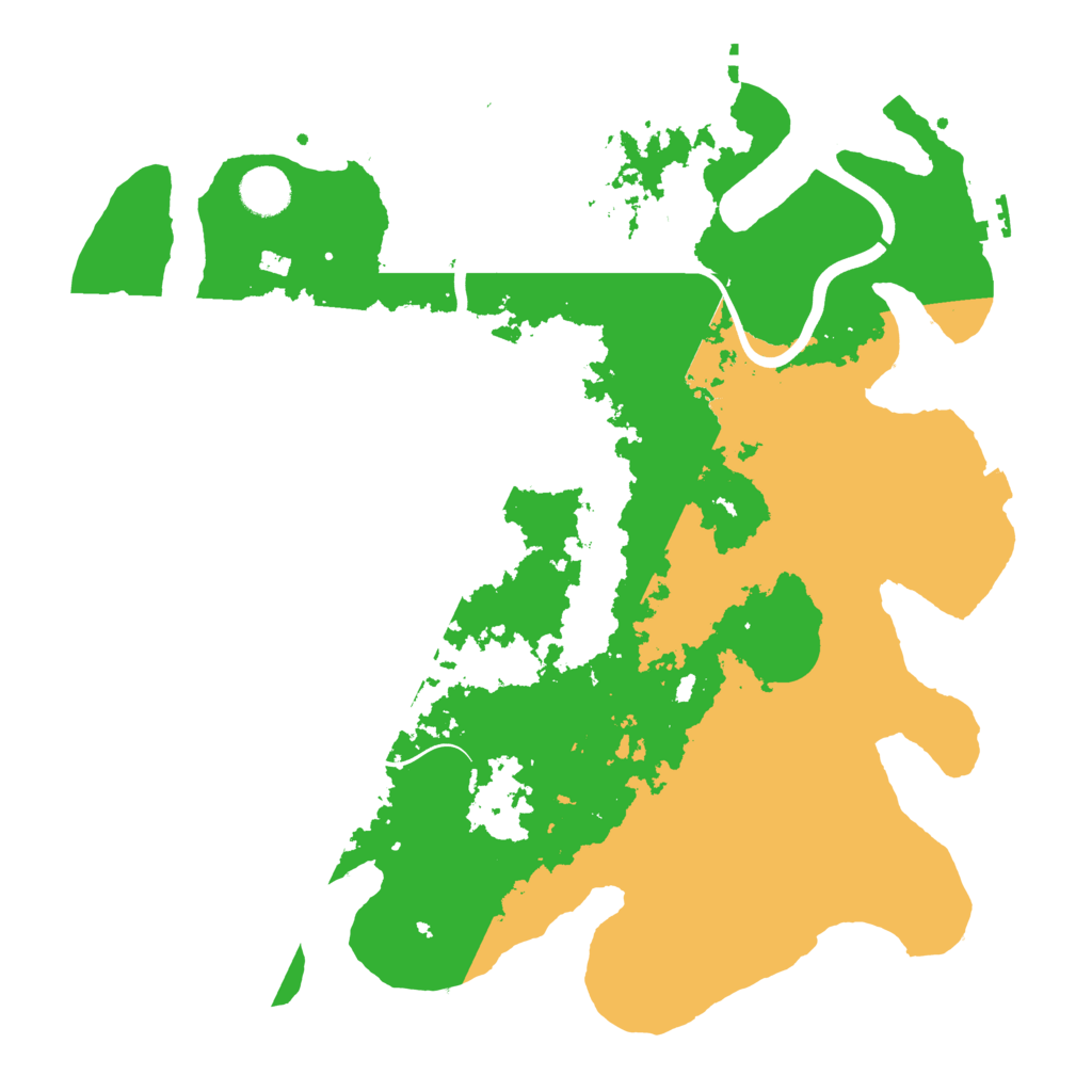 Biome Rust Map: Procedural Map, Size: 3900, Seed: 1934733540