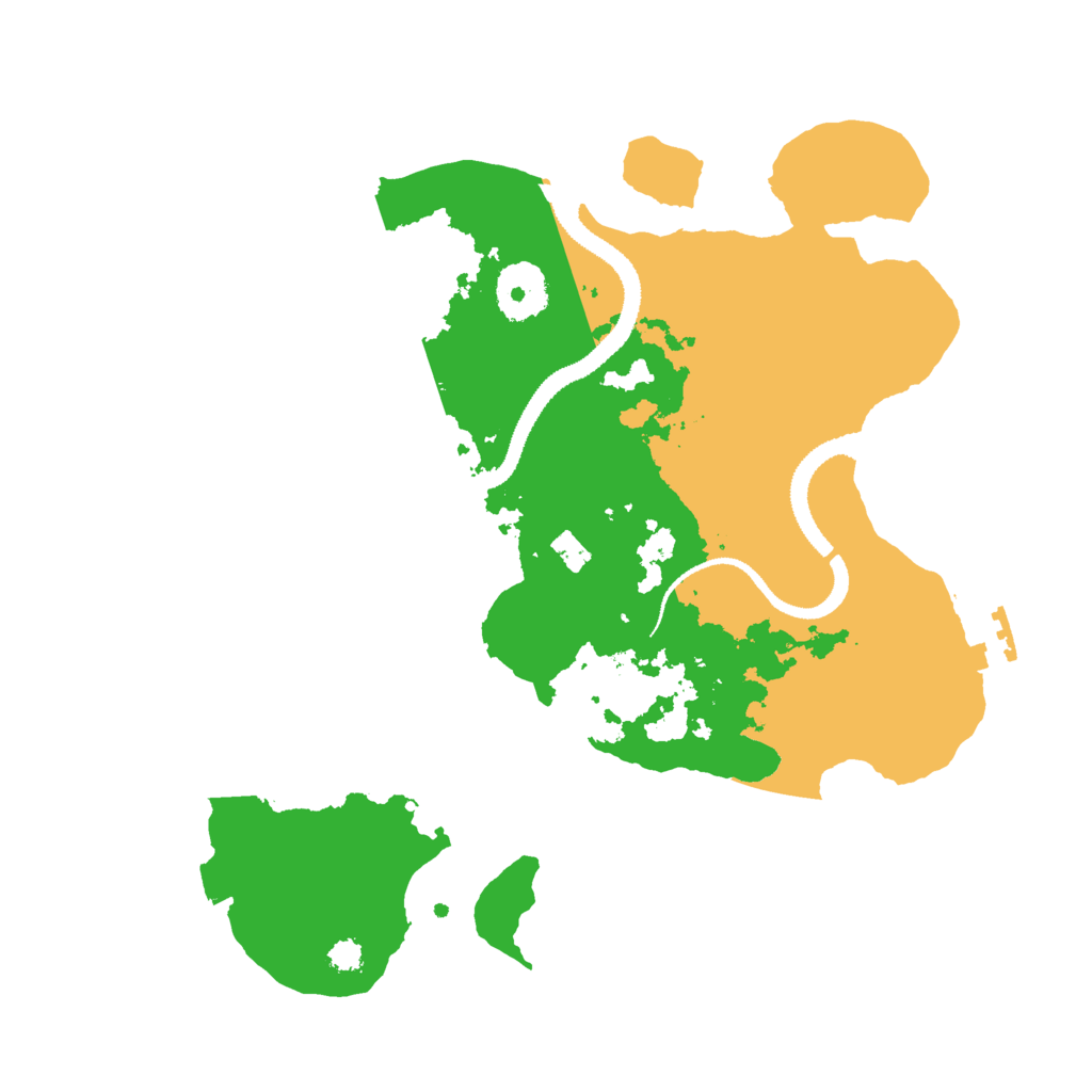 Biome Rust Map: Procedural Map, Size: 3000, Seed: 878976445