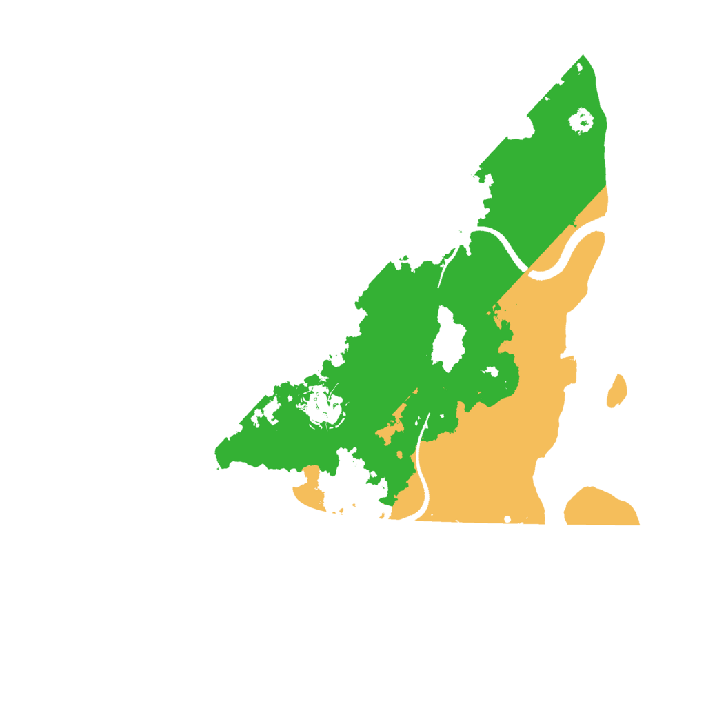 Biome Rust Map: Procedural Map, Size: 3000, Seed: 29503