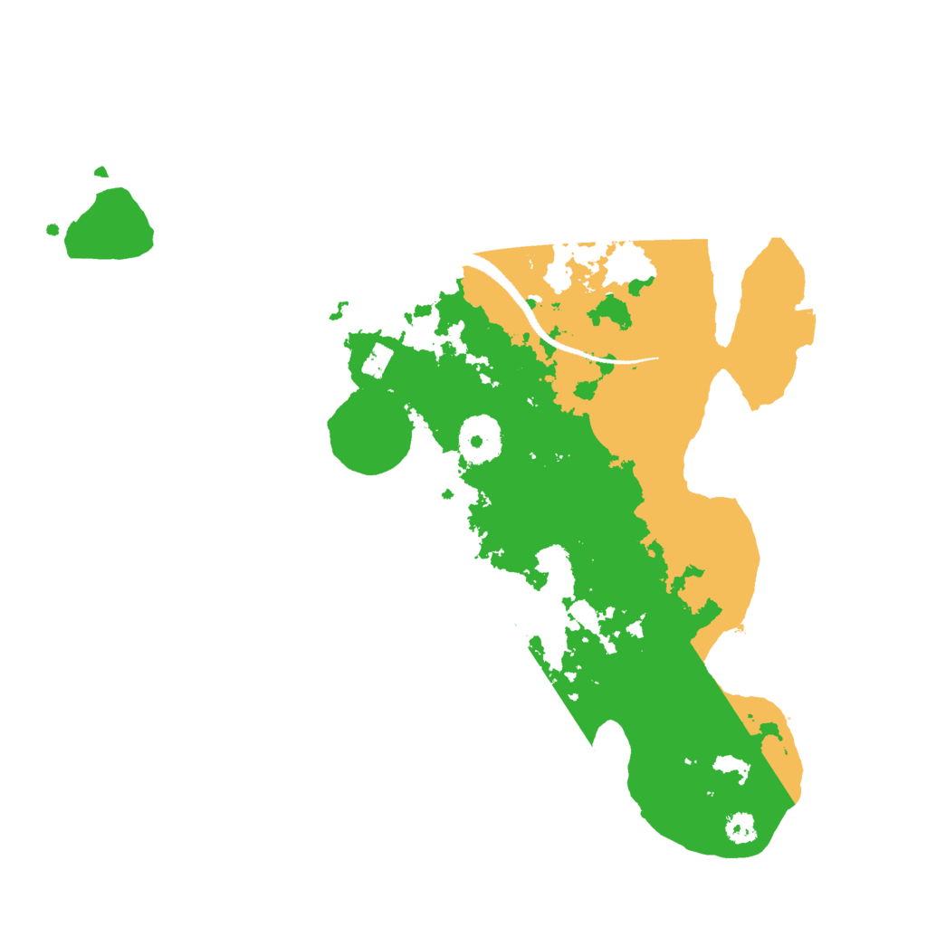 Biome Rust Map: Procedural Map, Size: 3000, Seed: 973805285