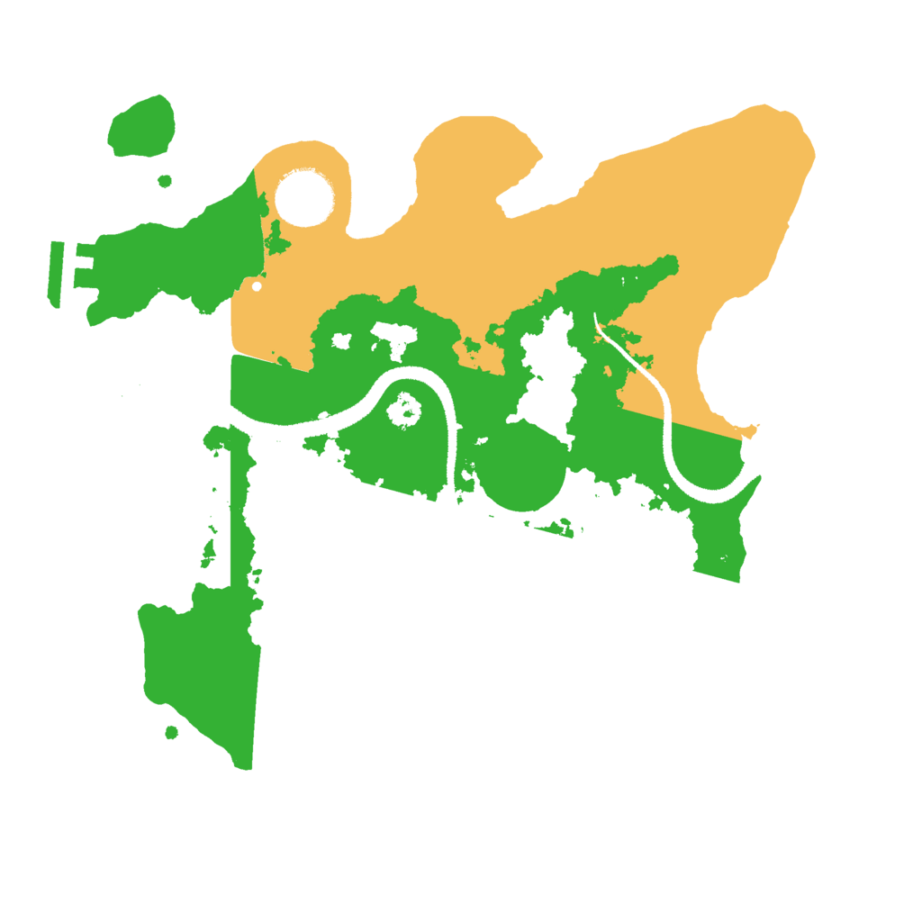 Biome Rust Map: Procedural Map, Size: 2800, Seed: 48728970