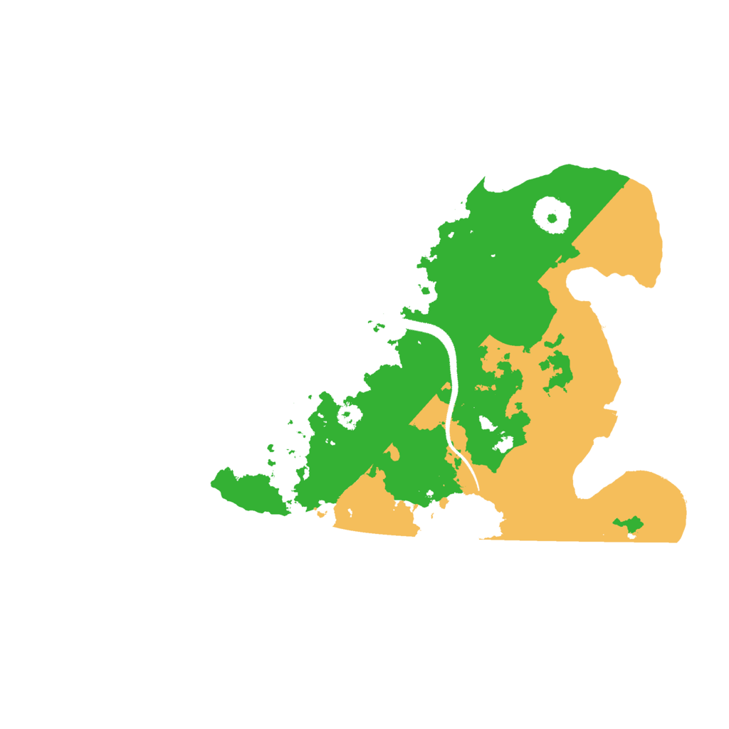 Biome Rust Map: Procedural Map, Size: 3000, Seed: 61781