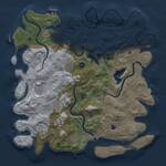 Thumbnail Rust Map: Procedural Map, Size: 4300, Seed: 504498, 15 Monuments