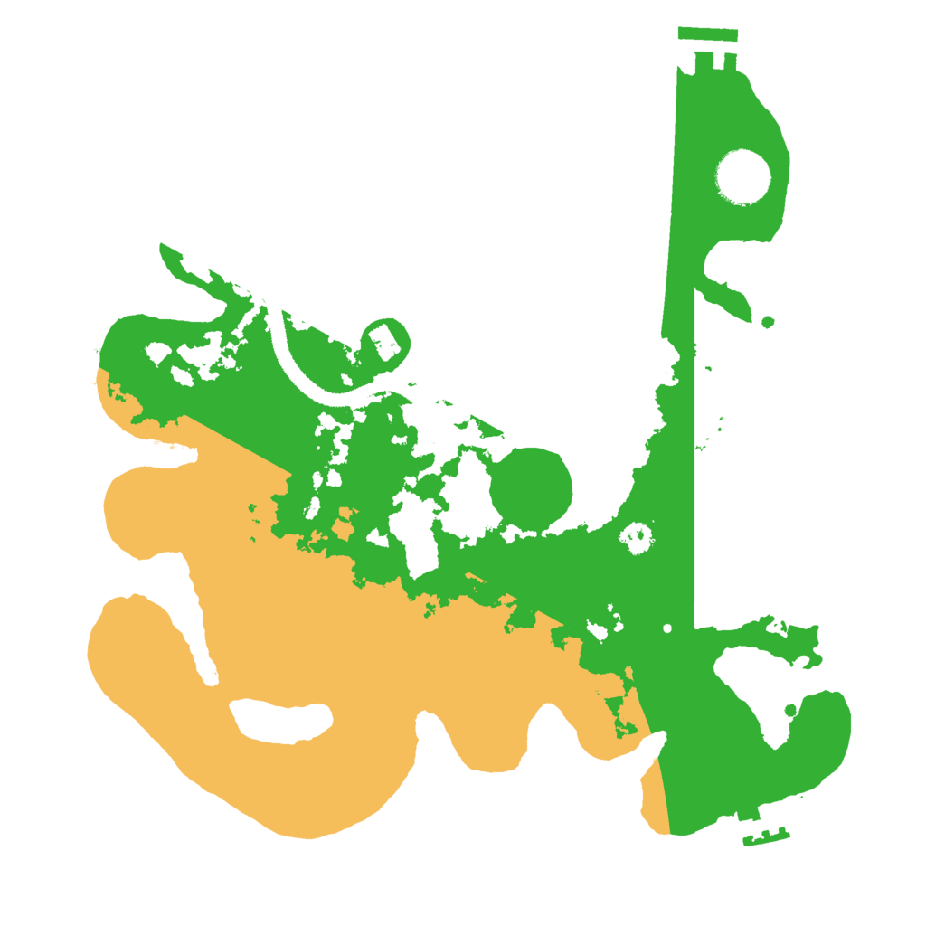 Biome Rust Map: Procedural Map, Size: 3000, Seed: 1913261279