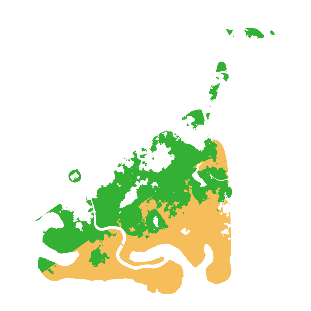 Biome Rust Map: Procedural Map, Size: 4000, Seed: 1003064775