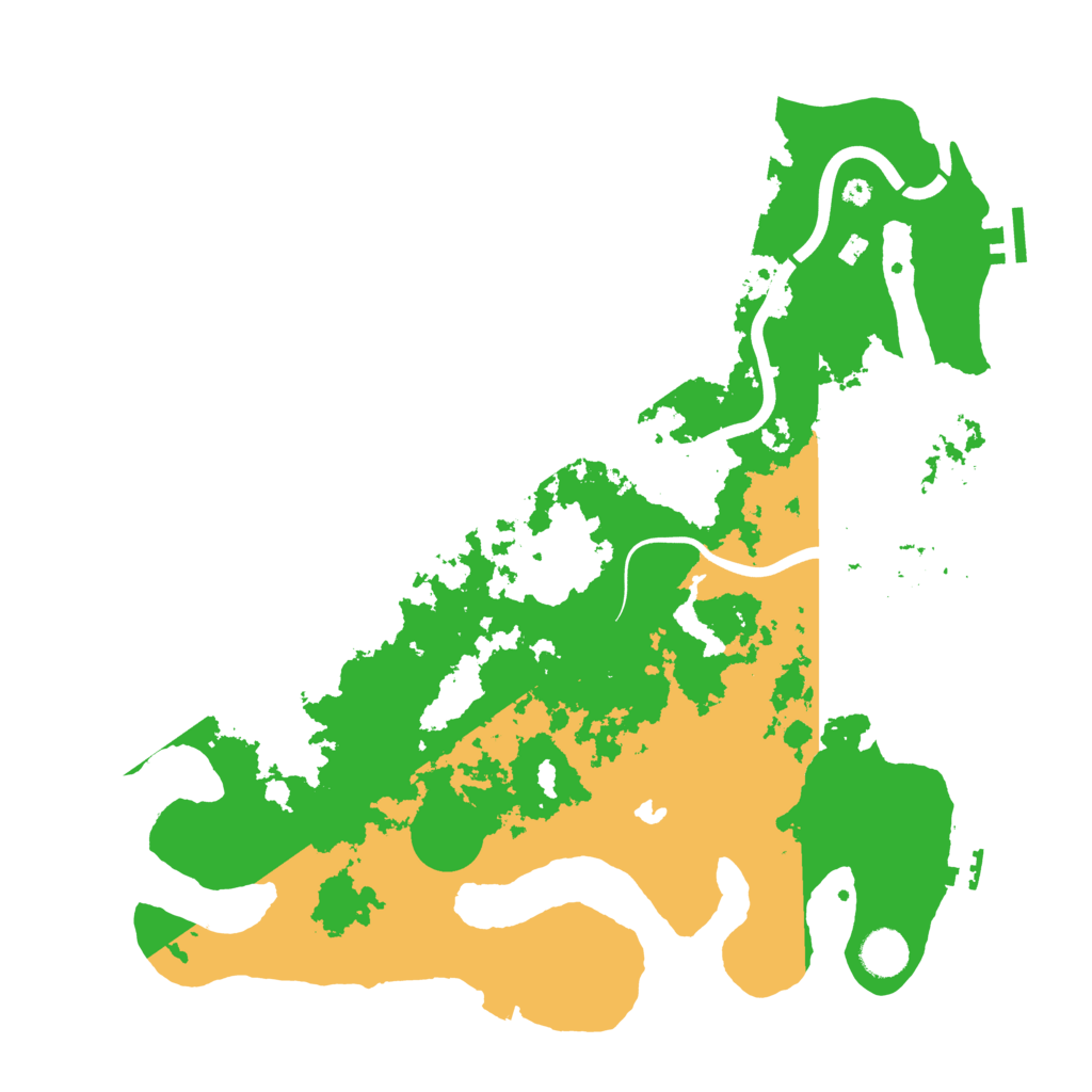 Biome Rust Map: Procedural Map, Size: 4000, Seed: 1003064775