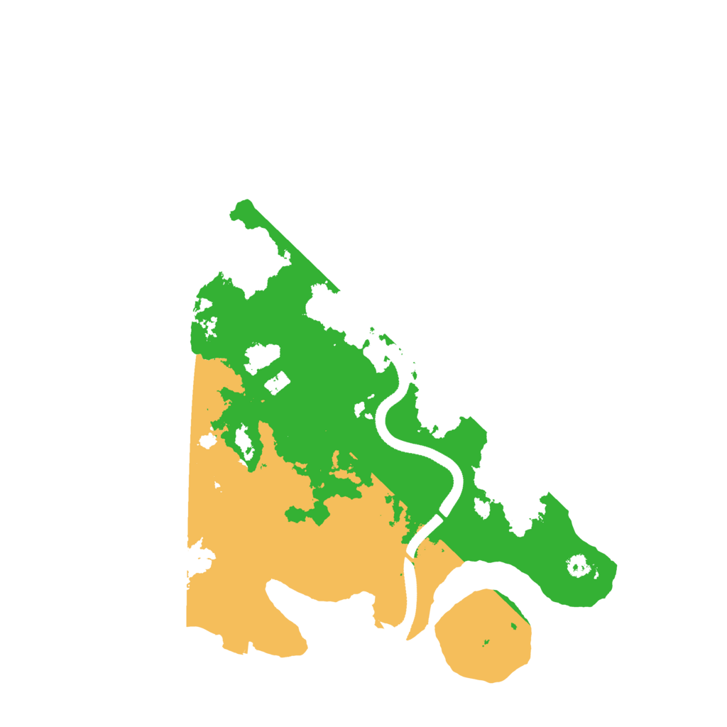 Biome Rust Map: Procedural Map, Size: 3300, Seed: 306