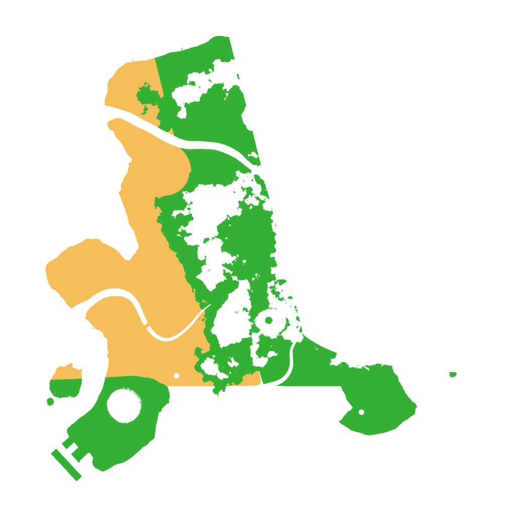 Biome Rust Map: Procedural Map, Size: 2750, Seed: 56000