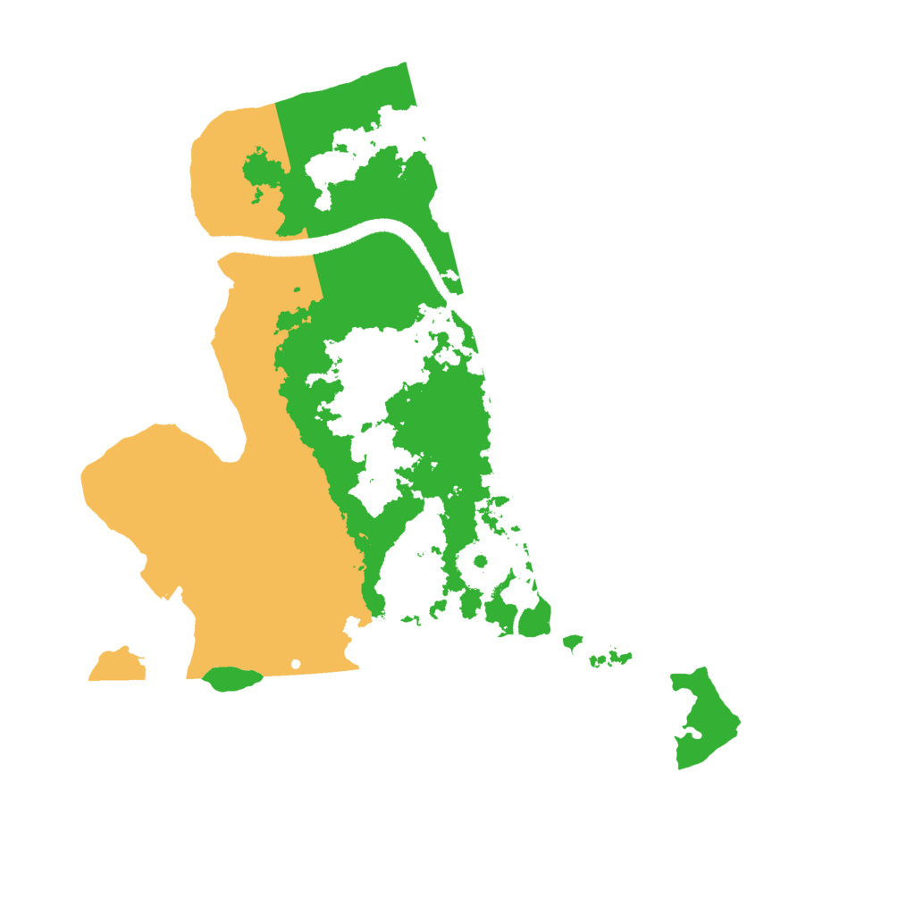 Biome Rust Map: Procedural Map, Size: 2750, Seed: 56000