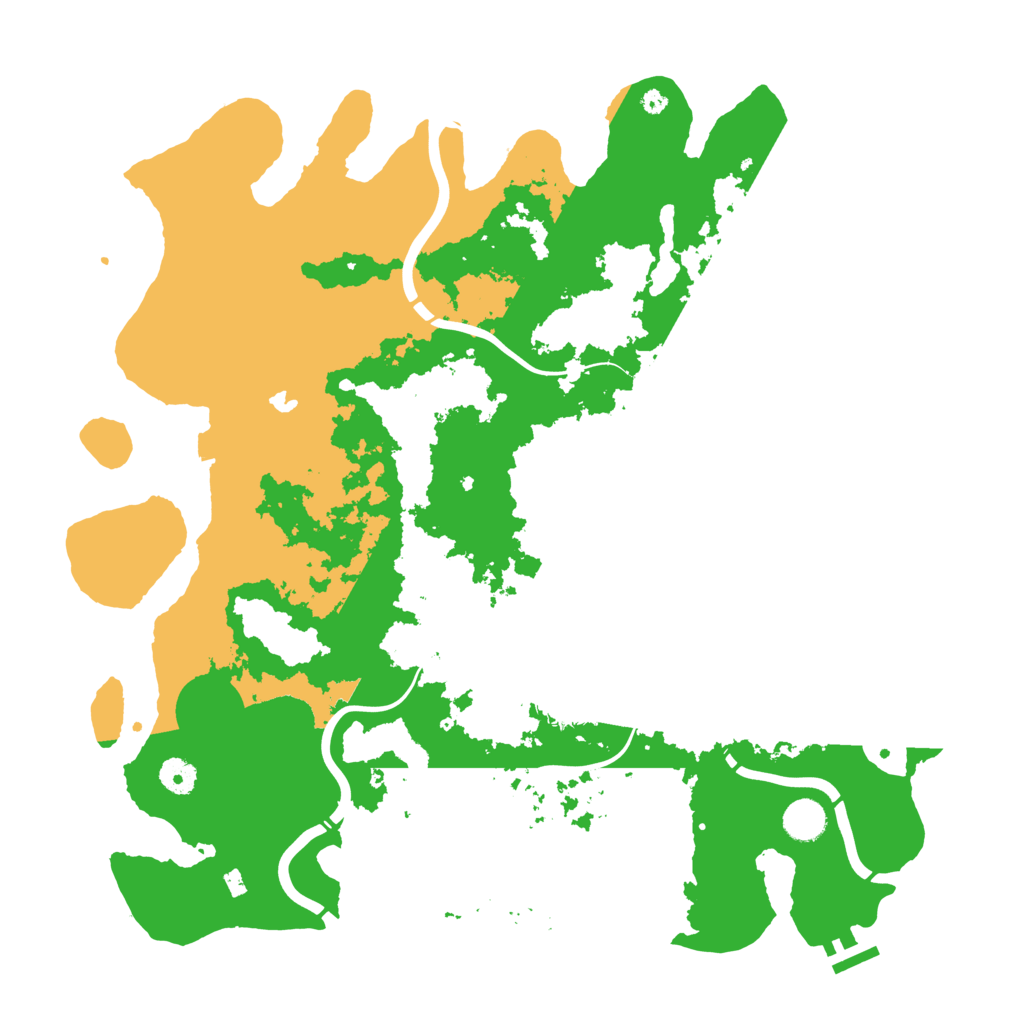 Biome Rust Map: Procedural Map, Size: 4250, Seed: 173112439
