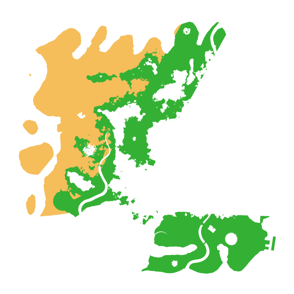 Biome Rust Map: Procedural Map, Size: 4250, Seed: 173112439