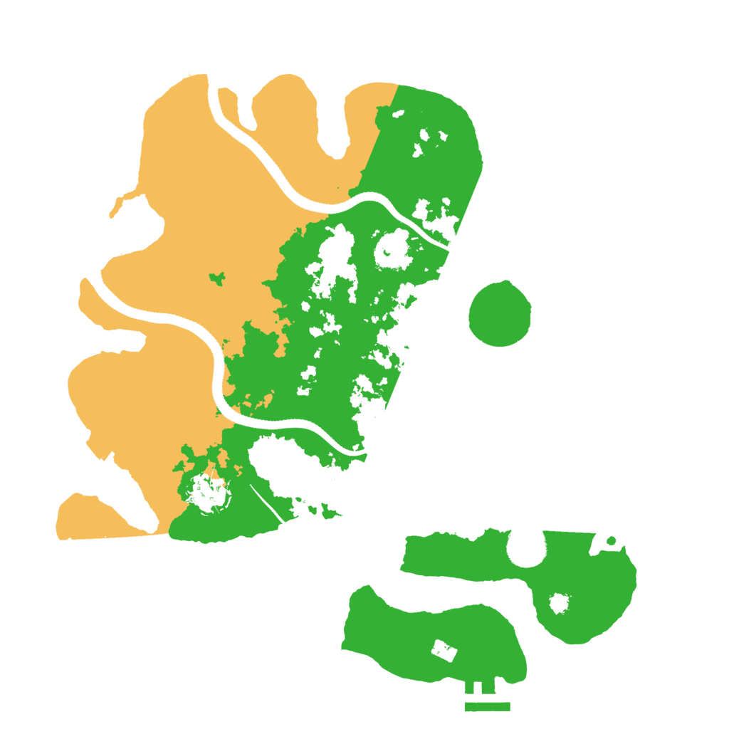 Biome Rust Map: Procedural Map, Size: 3250, Seed: 1593156290