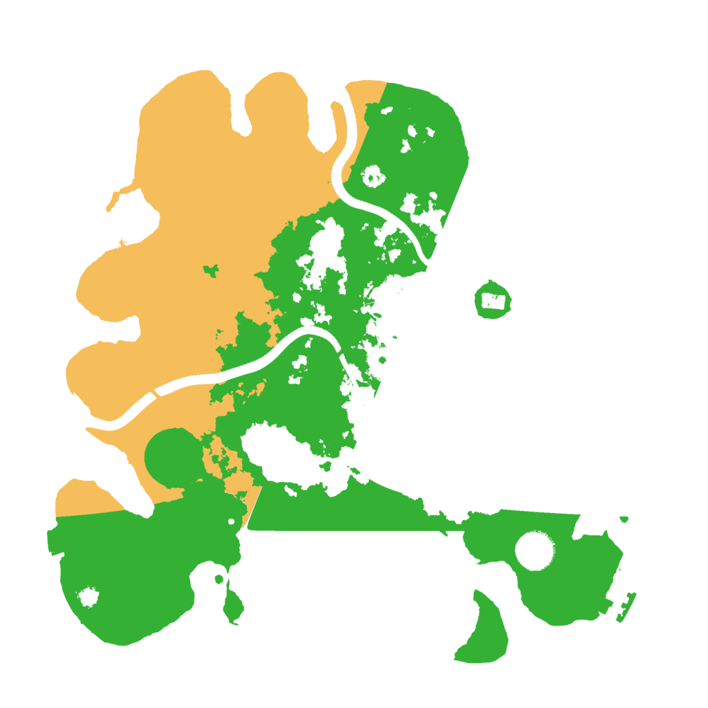 Biome Rust Map: Procedural Map, Size: 3250, Seed: 1593156290