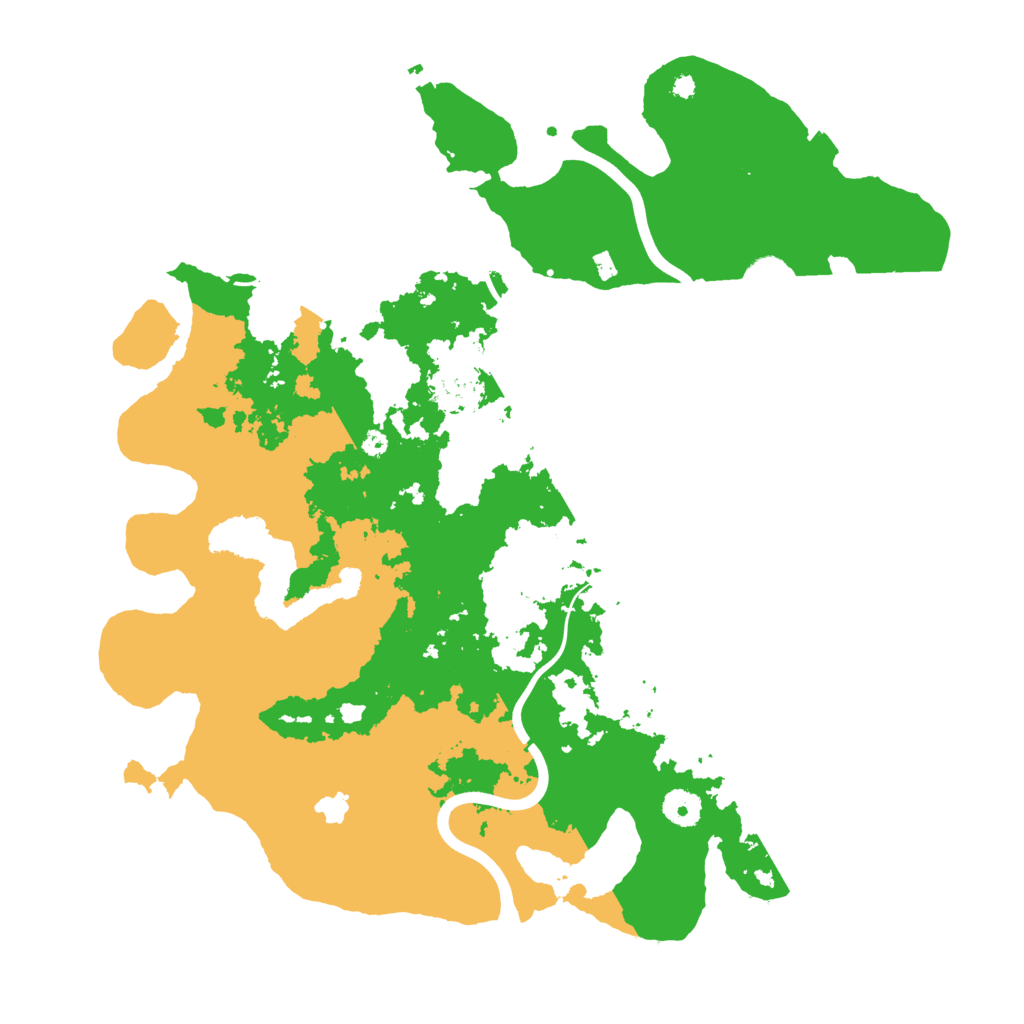 Biome Rust Map: Procedural Map, Size: 4050, Seed: 1368793436