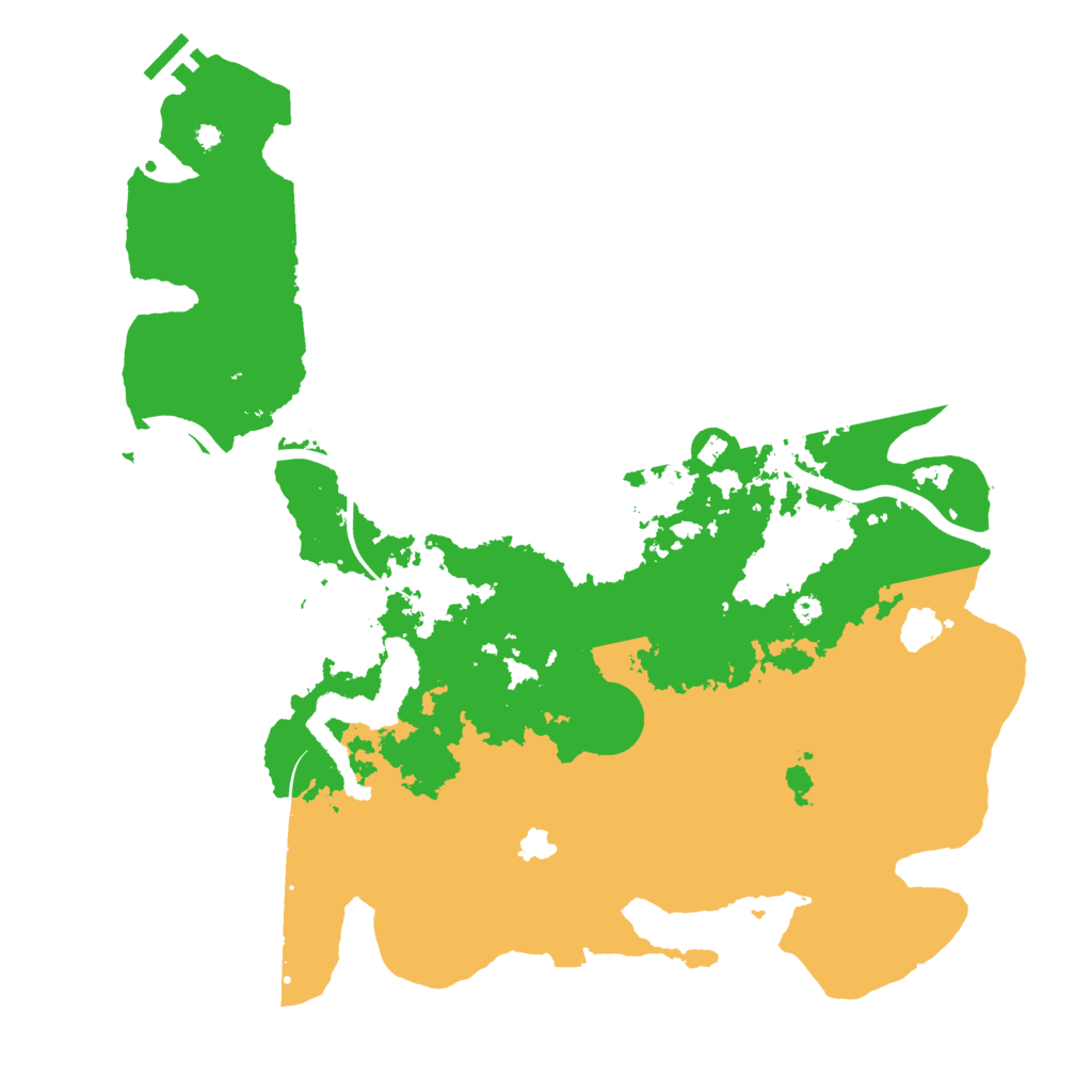 Biome Rust Map: Procedural Map, Size: 4000, Seed: 2016082606