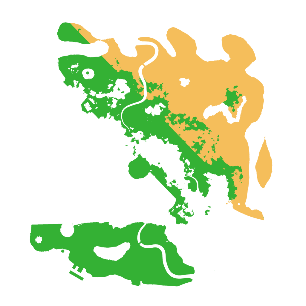 Biome Rust Map: Procedural Map, Size: 4000, Seed: 1220846107
