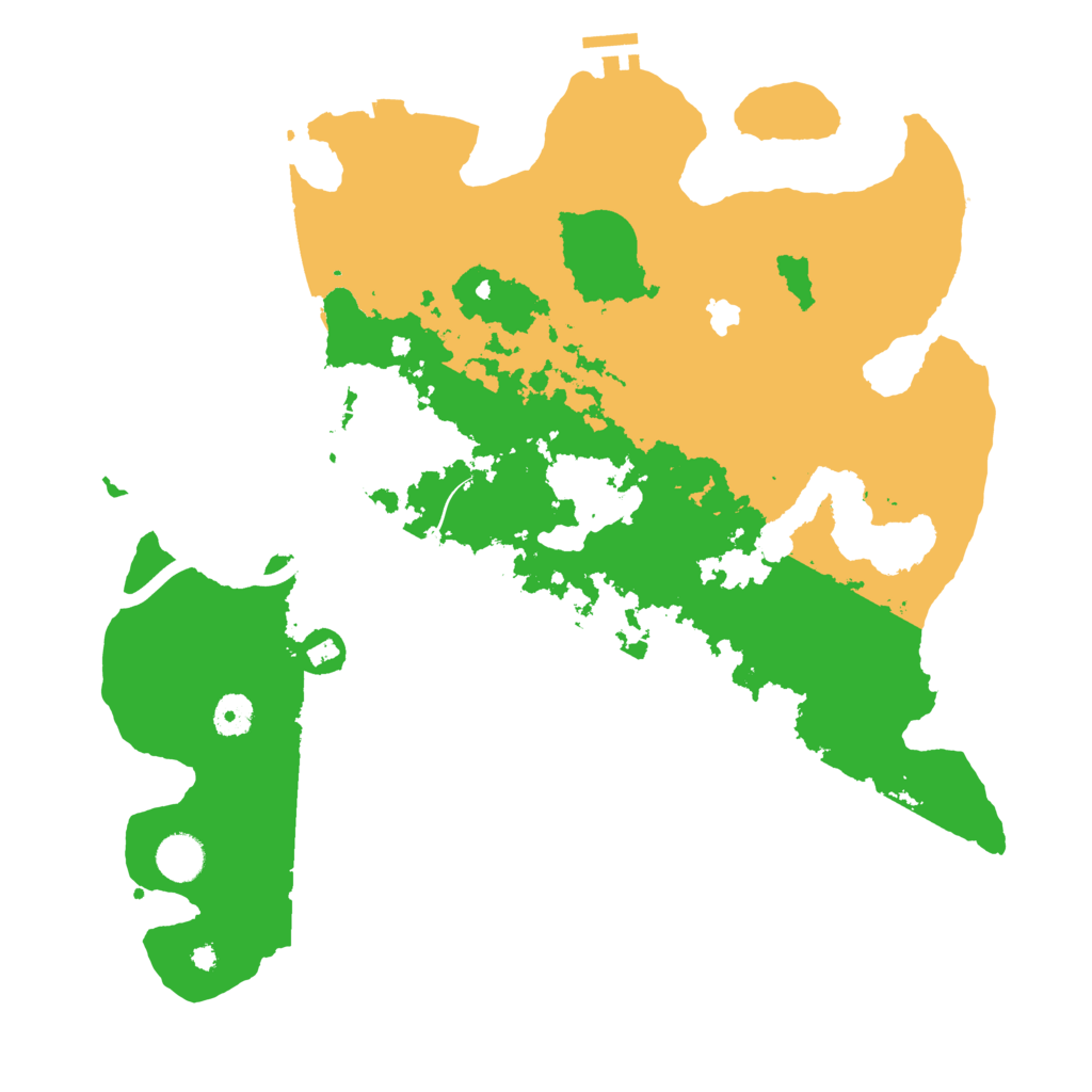 Biome Rust Map: Procedural Map, Size: 4000, Seed: 1234675645