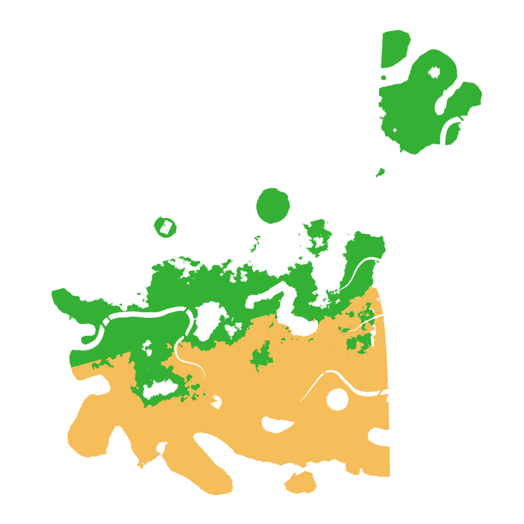 Biome Rust Map: Procedural Map, Size: 4250, Seed: 15122