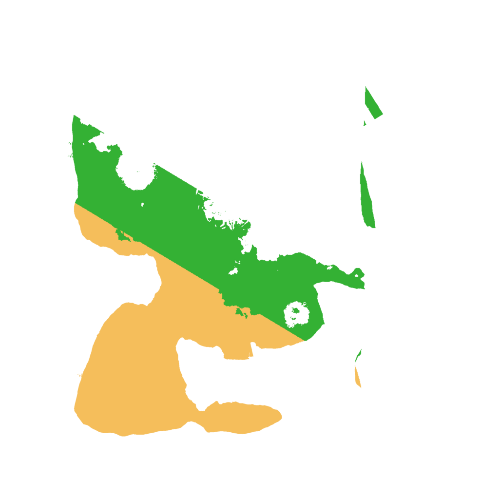 Biome Rust Map: Procedural Map, Size: 2000, Seed: 1438250322