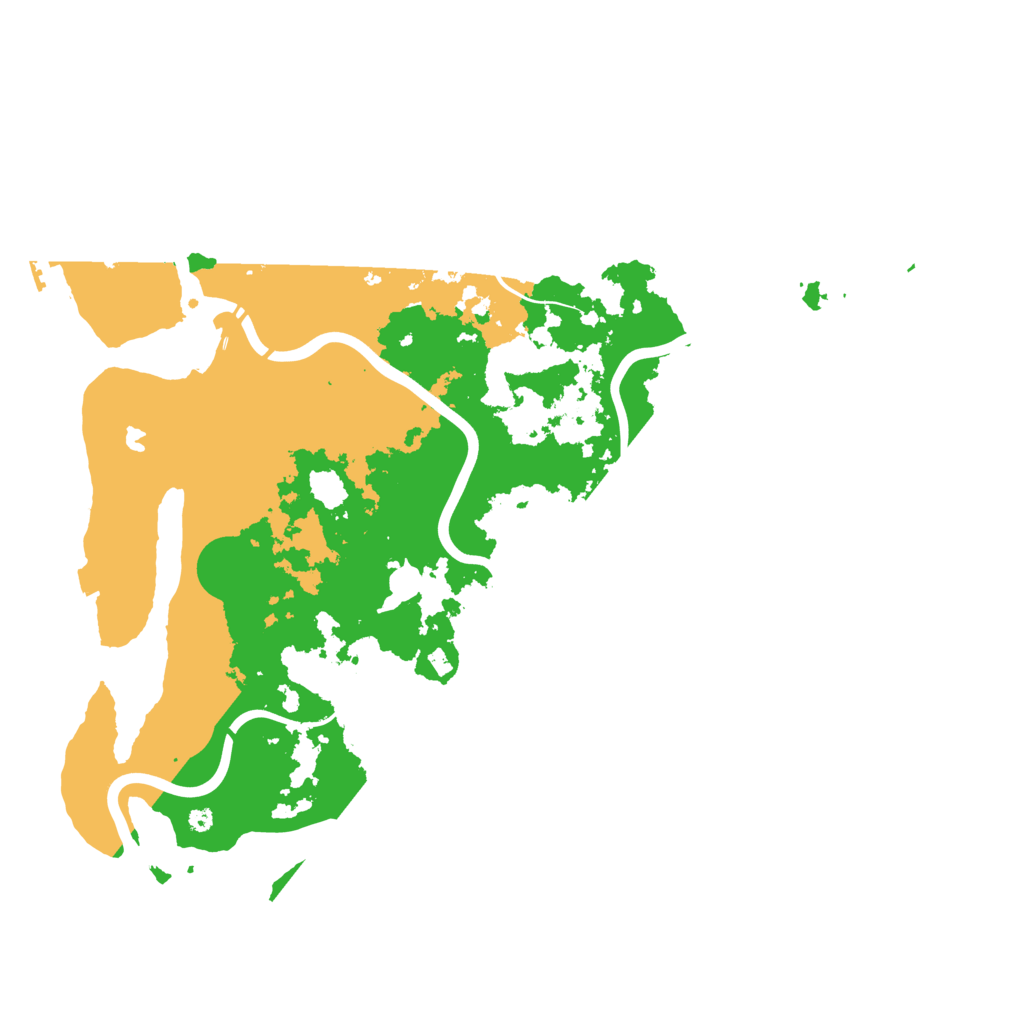 Biome Rust Map: Procedural Map, Size: 4250, Seed: 1185321854