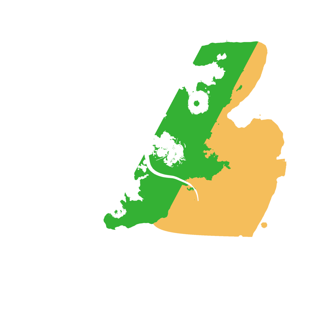 Biome Rust Map: Procedural Map, Size: 2150, Seed: 753009560