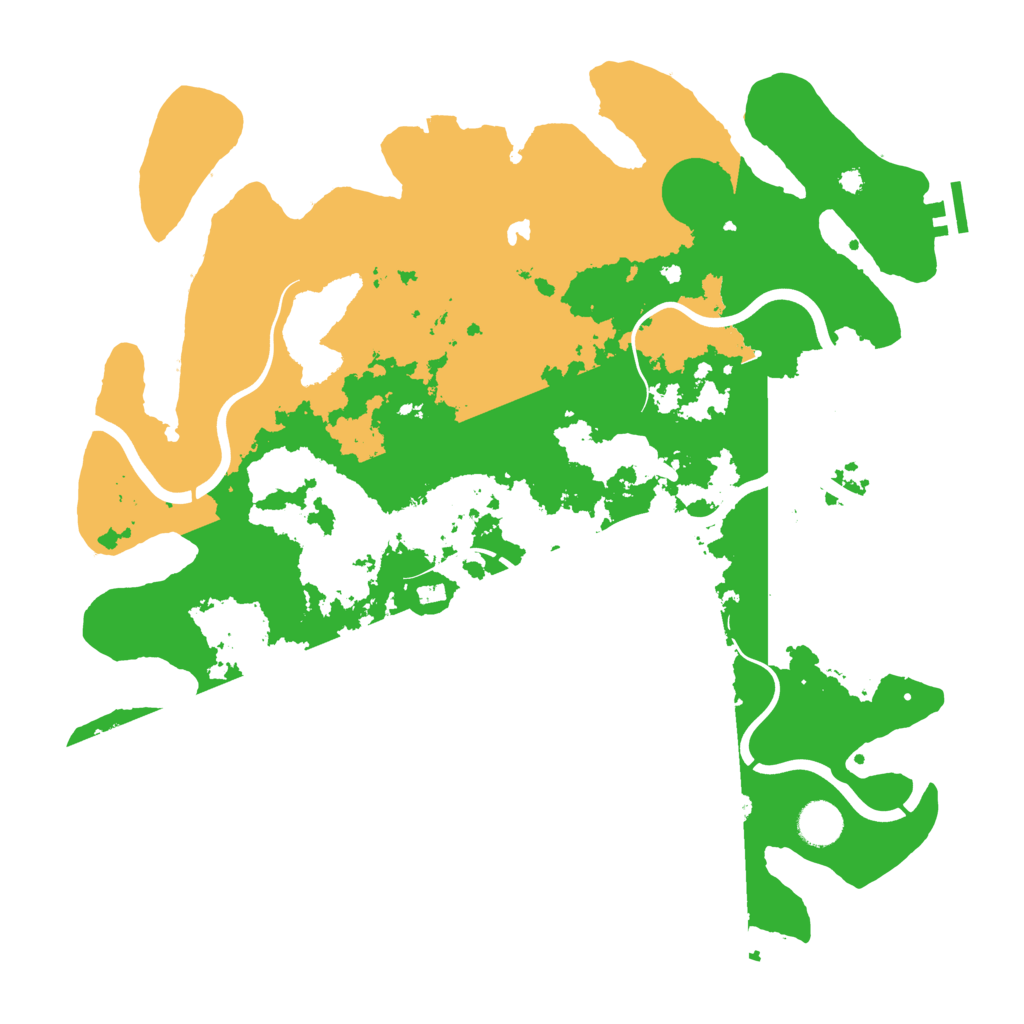 Biome Rust Map: Procedural Map, Size: 4000, Seed: 3448675