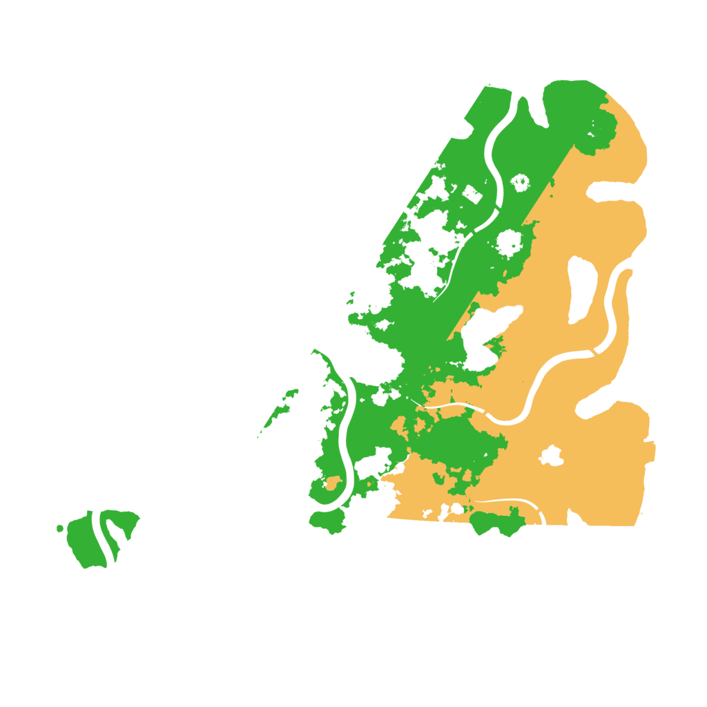 Biome Rust Map: Procedural Map, Size: 4000, Seed: 444157452