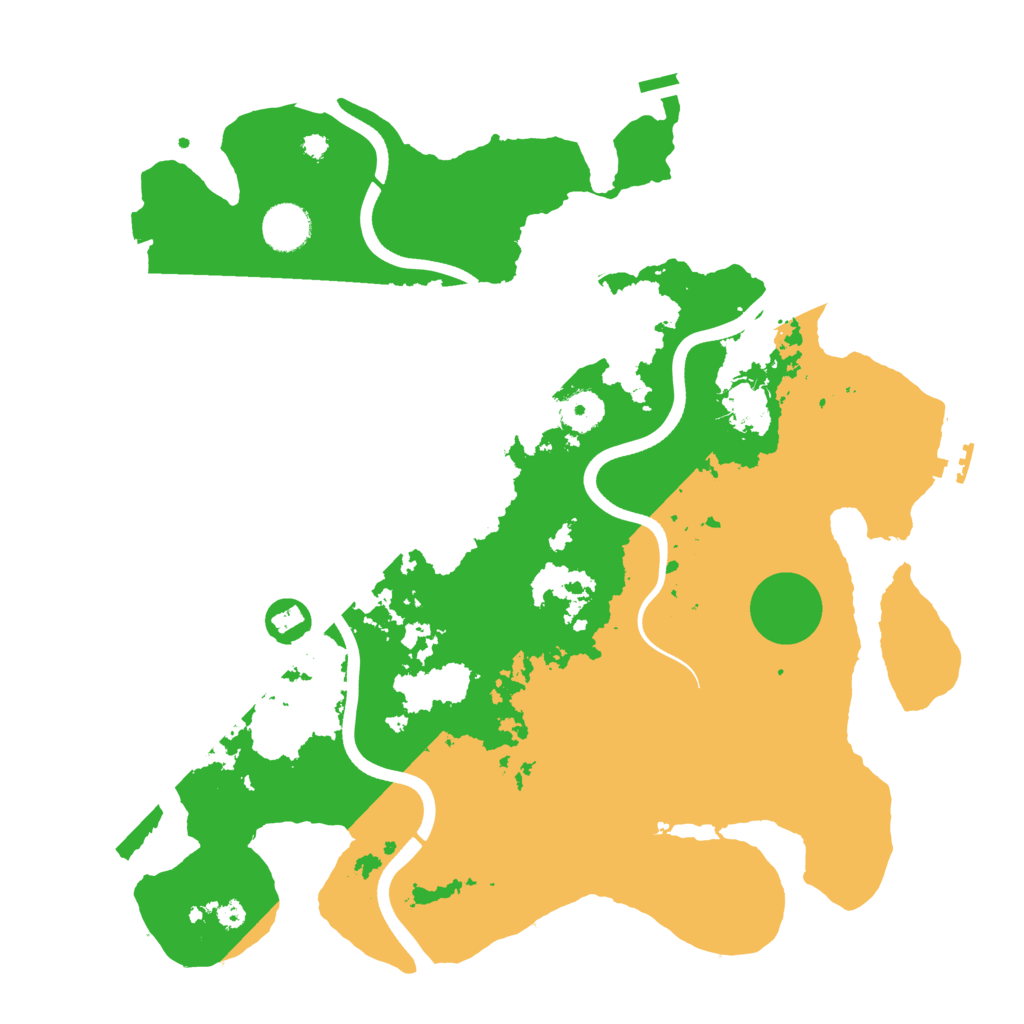 Biome Rust Map: Procedural Map, Size: 3750, Seed: 1960903993