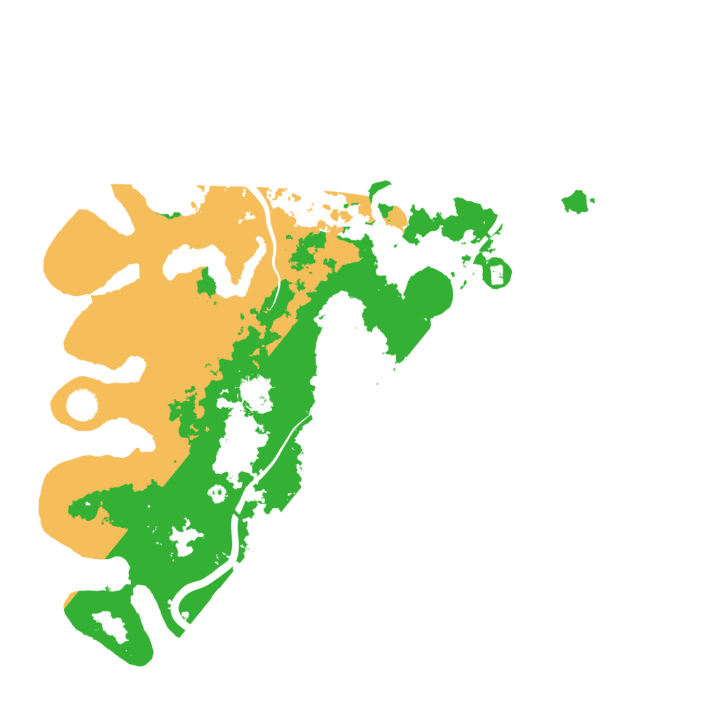 Biome Rust Map: Procedural Map, Size: 4000, Seed: 1423372018
