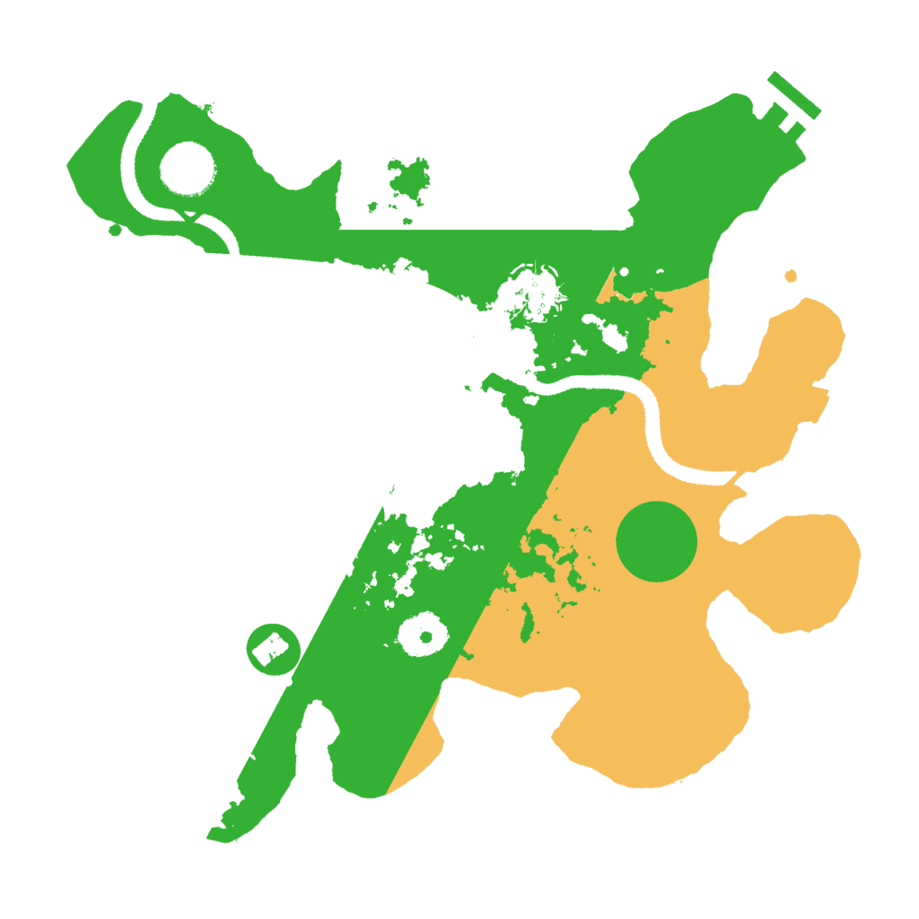 Biome Rust Map: Procedural Map, Size: 3000, Seed: 1862147638