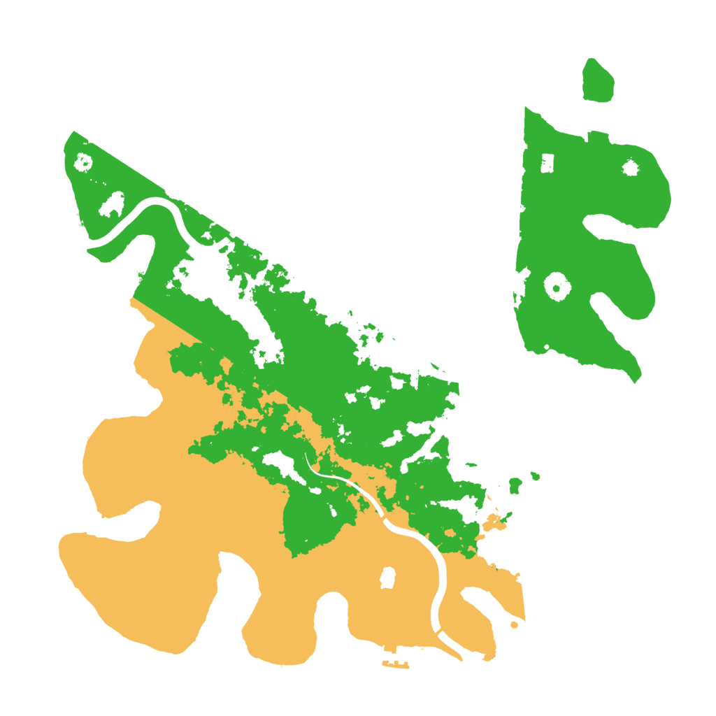 Biome Rust Map: Procedural Map, Size: 4000, Seed: 1158941332