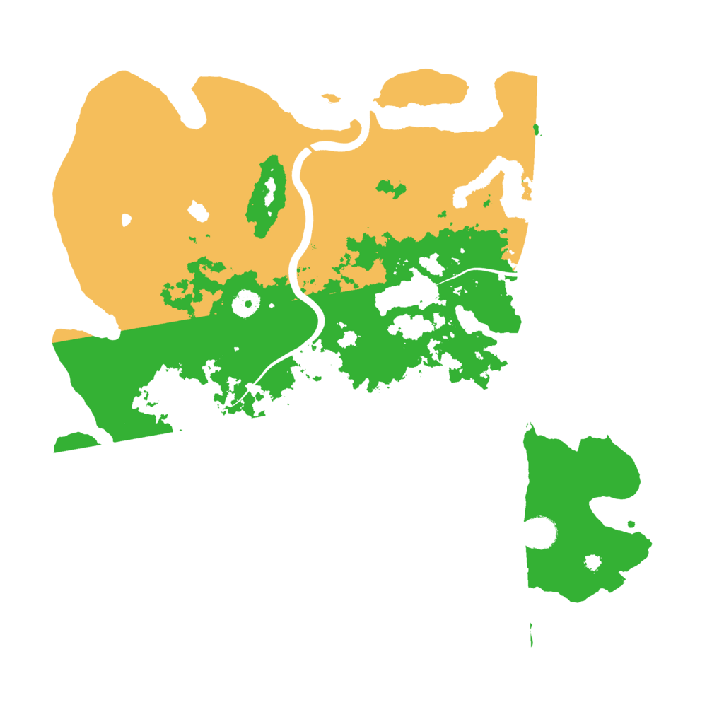 Biome Rust Map: Procedural Map, Size: 4000, Seed: 267340659