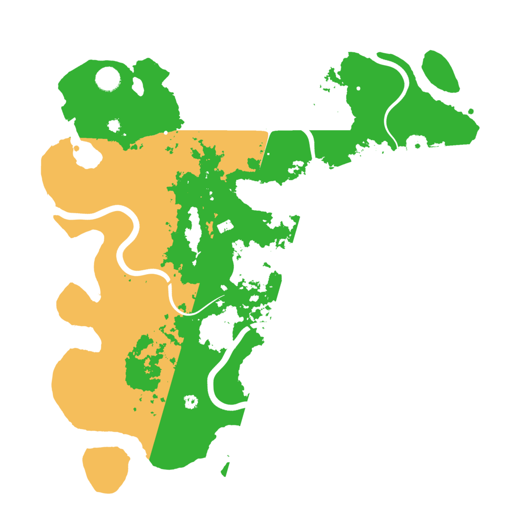 Biome Rust Map: Procedural Map, Size: 3750, Seed: 837461