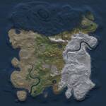 Thumbnail Rust Map: Procedural Map, Size: 3750, Seed: 837461, 15 Monuments