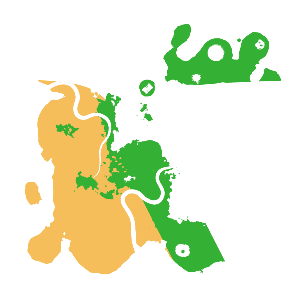 Biome Rust Map: Procedural Map, Size: 3300, Seed: 185876590
