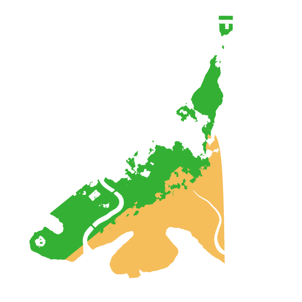 Biome Rust Map: Procedural Map, Size: 3000, Seed: 1188178660