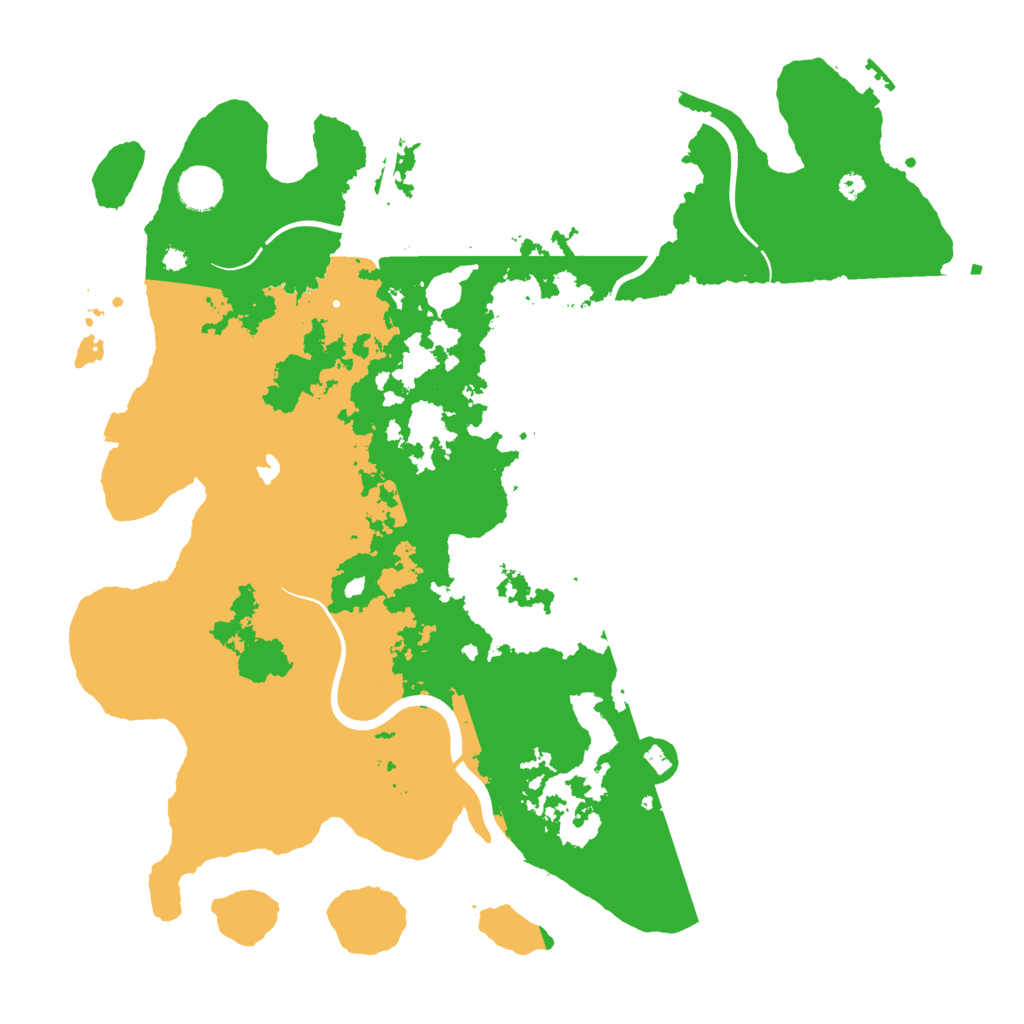 Biome Rust Map: Procedural Map, Size: 4000, Seed: 161119710