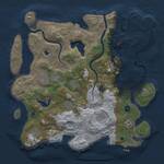 Thumbnail Rust Map: Procedural Map, Size: 4000, Seed: 104271406, 14 Monuments