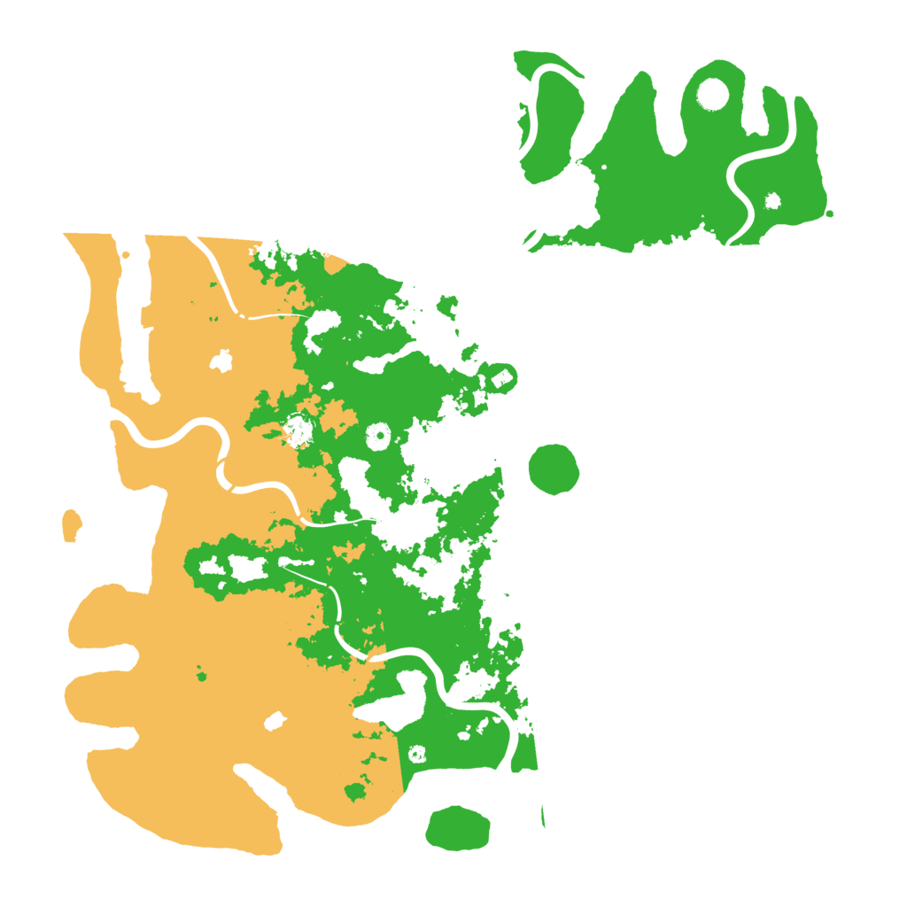 Biome Rust Map: Procedural Map, Size: 5000, Seed: 1256162023